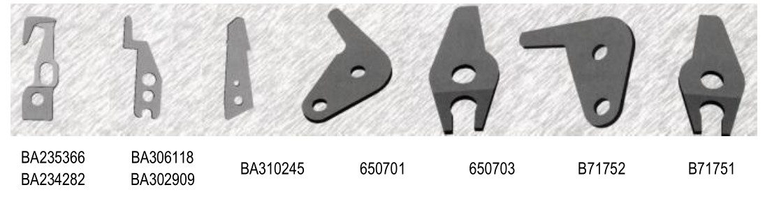 Picanol Selvedge Scissors Picanol Loom Spare Parts BE151761 Fixed Blade Weft Cutter