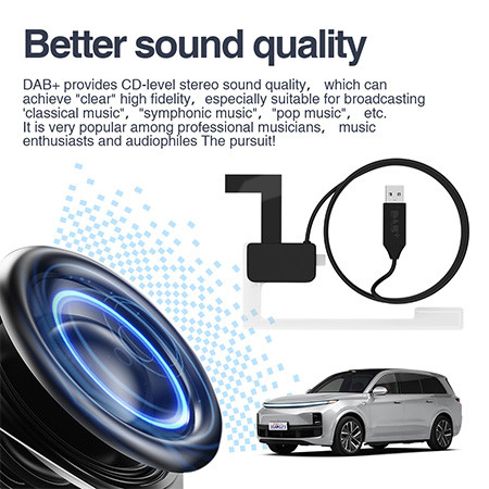 Car Digital Radio DAB Adapter With Bluetooth FM Transmitter New Digital Radio USB Android DAB+ Box