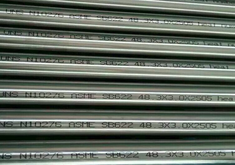 Alloy UNS N10276 Hastelloy C Pipe B574 / B575 Hastelloy C 276 Tube Bright Annealed Or Pickled Annealed