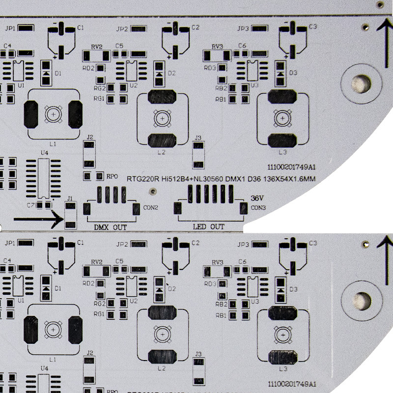 Washing Machine Copper 4oz Custom LED PCB For Illumination Lighting