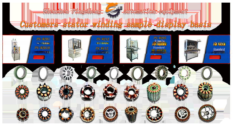 Used Single or Double Station PLC Fan Machines BLDC Motor Automatic Winding Machine