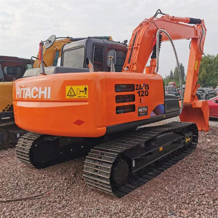 12100KG Operating Weight Used Hitachi ZX120 Excavator with ISUZU Engine in Shanghai