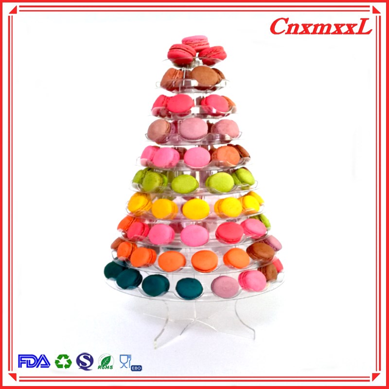 new style 10 tier macaron display tower stand