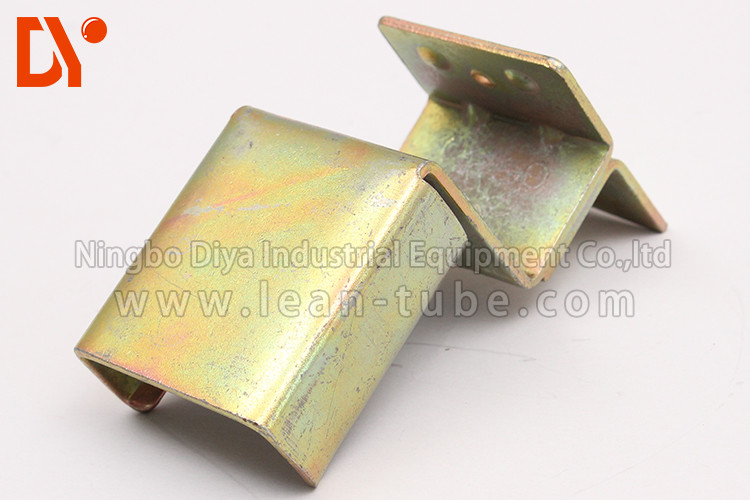 Roller Track Pipe Clamp Joints 28mm For Lean Pipe Sliding Device Connector