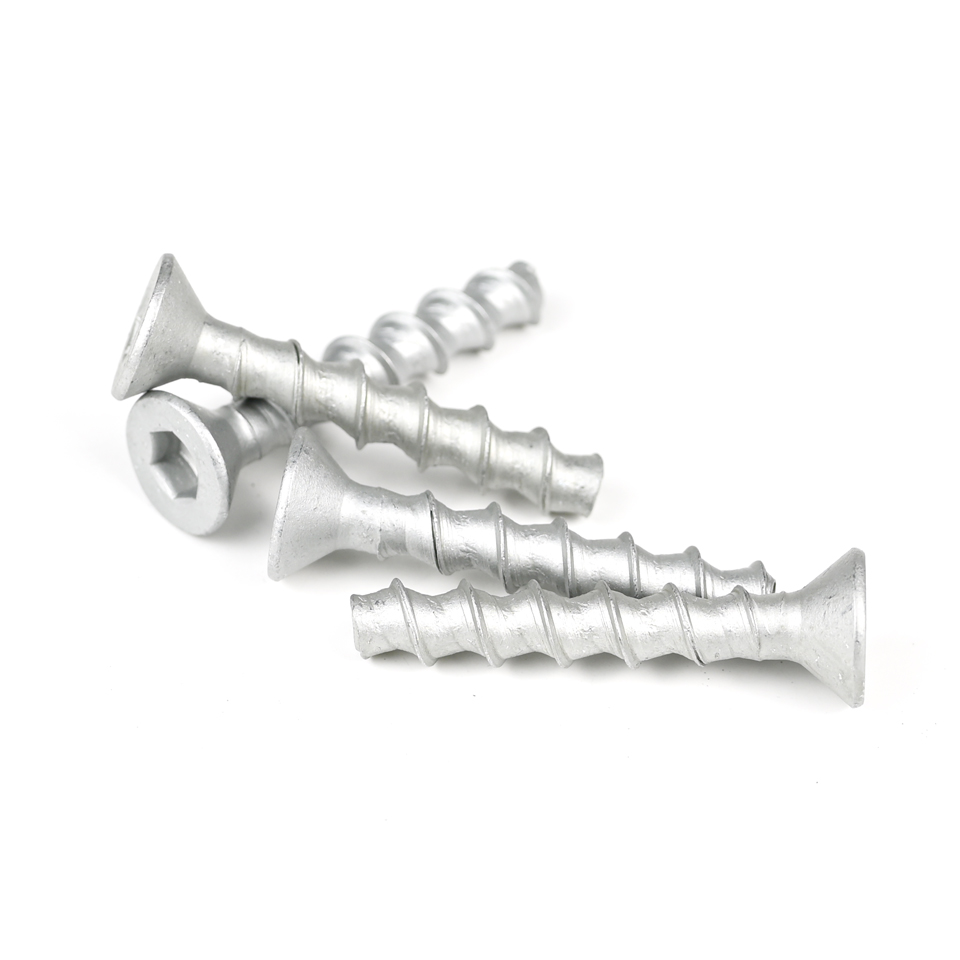 Hex Head Stainless Steel Countersunk Flat Self Tapping Cement Screws for Construction