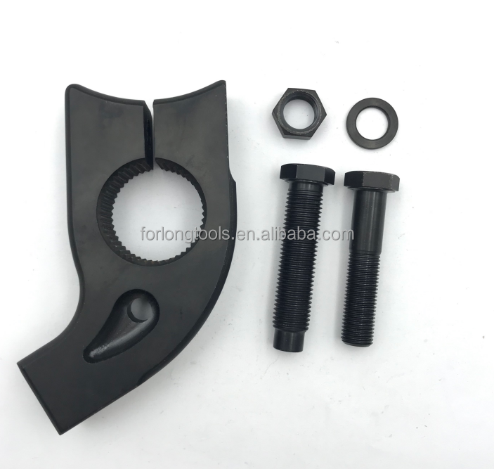Universal Year Black PVD Titanium Torsion Stop 1 3/4" Split 1-1/8" Spline and 7/16 Adjust Bolt 3/8" Pin Bolt for Racing Cars