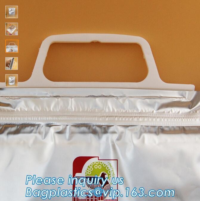 custom bulk waterproof large soft folding food delivery picnic lunch tote grocery cooler bag aluminum foil thermal bags