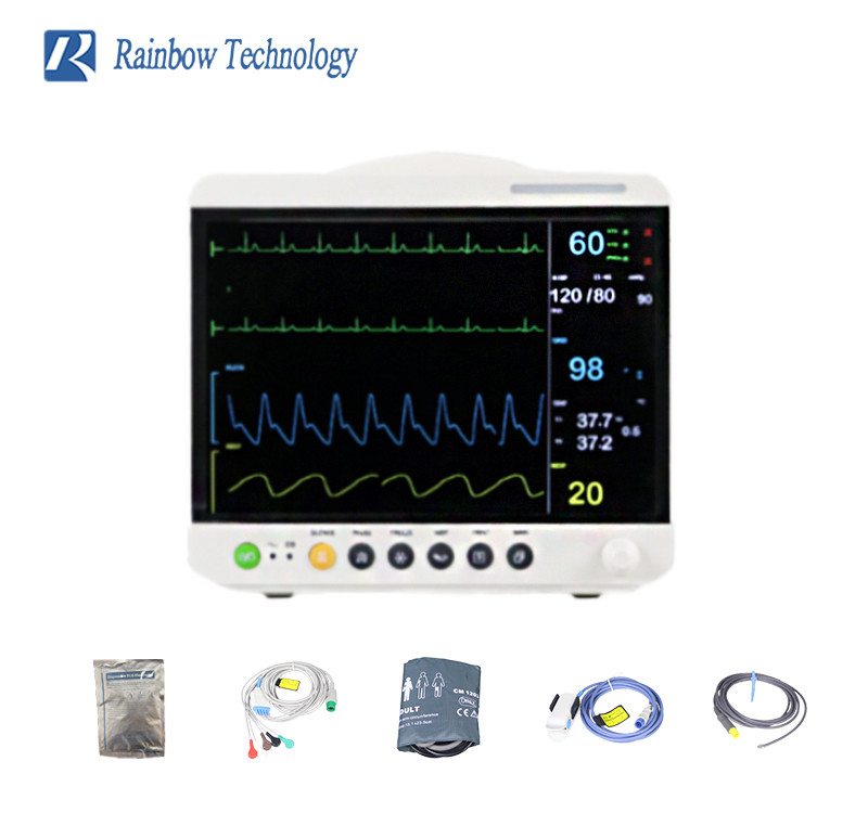 Uninterrupted Monitoring Multi Parameter Patient Monitor