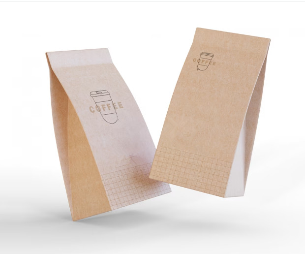 recyclable kraft food service paper bags