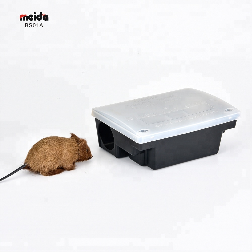 PP Plastic Rodent Mouse Bait Station for Pest Control and Animal Capture