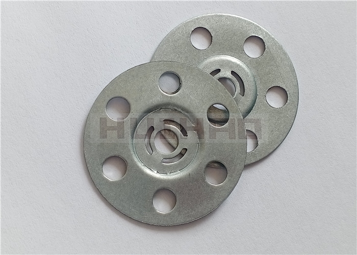 Galvanized Perforated Disc Washers Pack X 100 For Insulation Boards