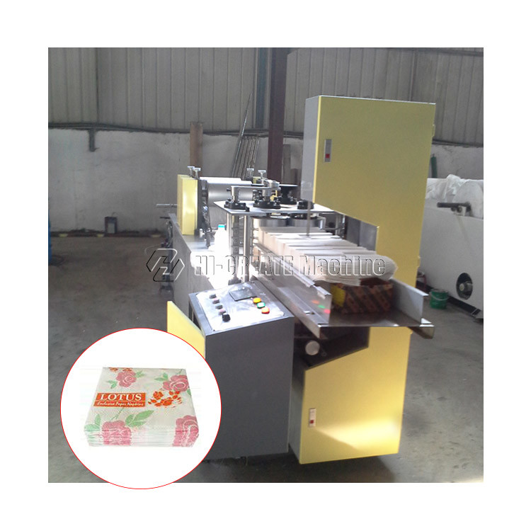 Small toilet paper making machine automatically napkin manufacturing machine price