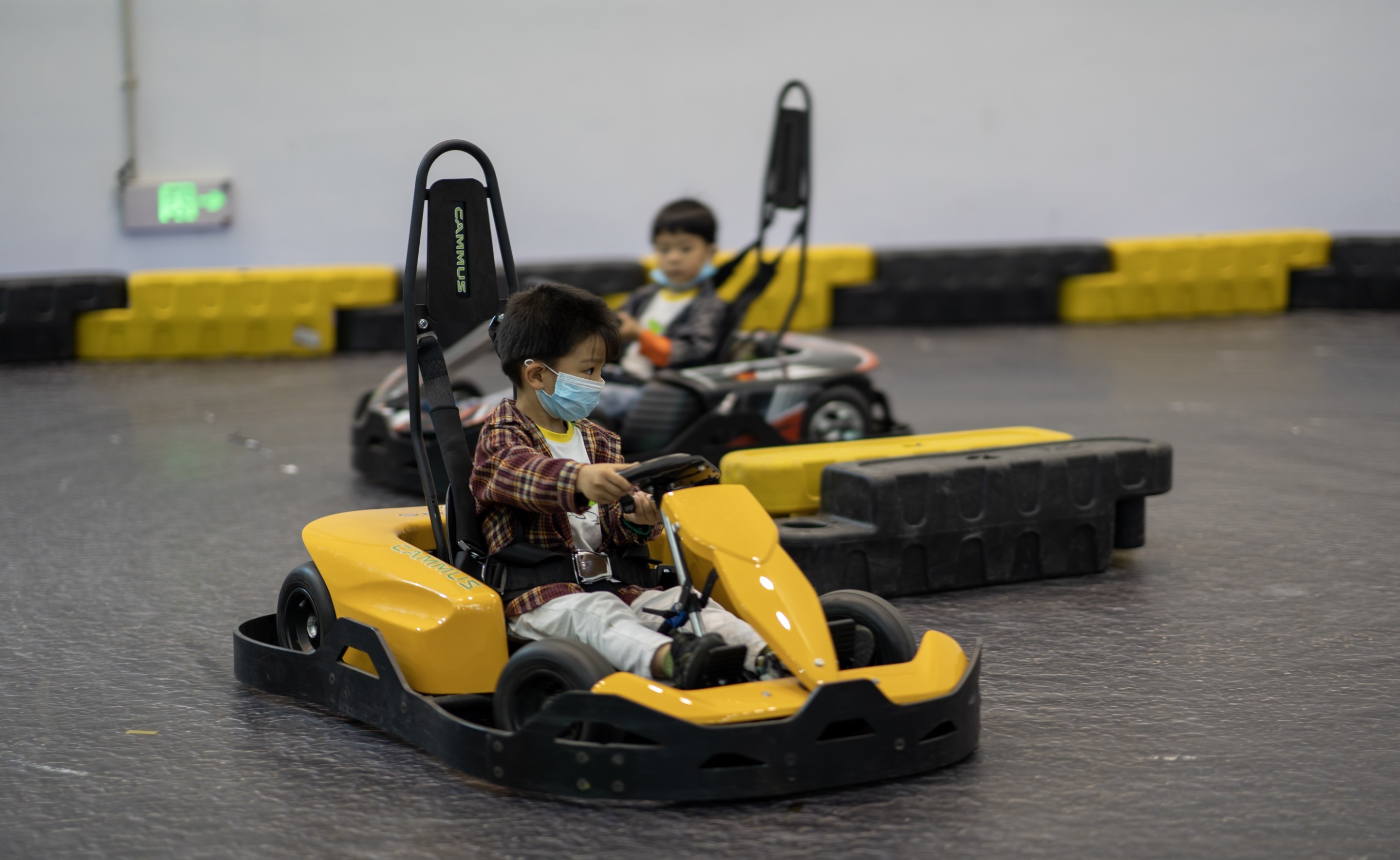 900w Pro Children's Go Kart Electric 32km/H For Amusement Park