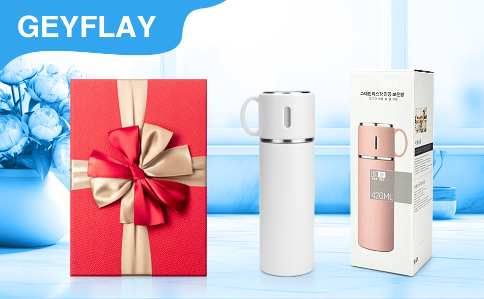Stainless Steel Vacuum Flask Thermal Flask Bottle 14.2oz 420ml