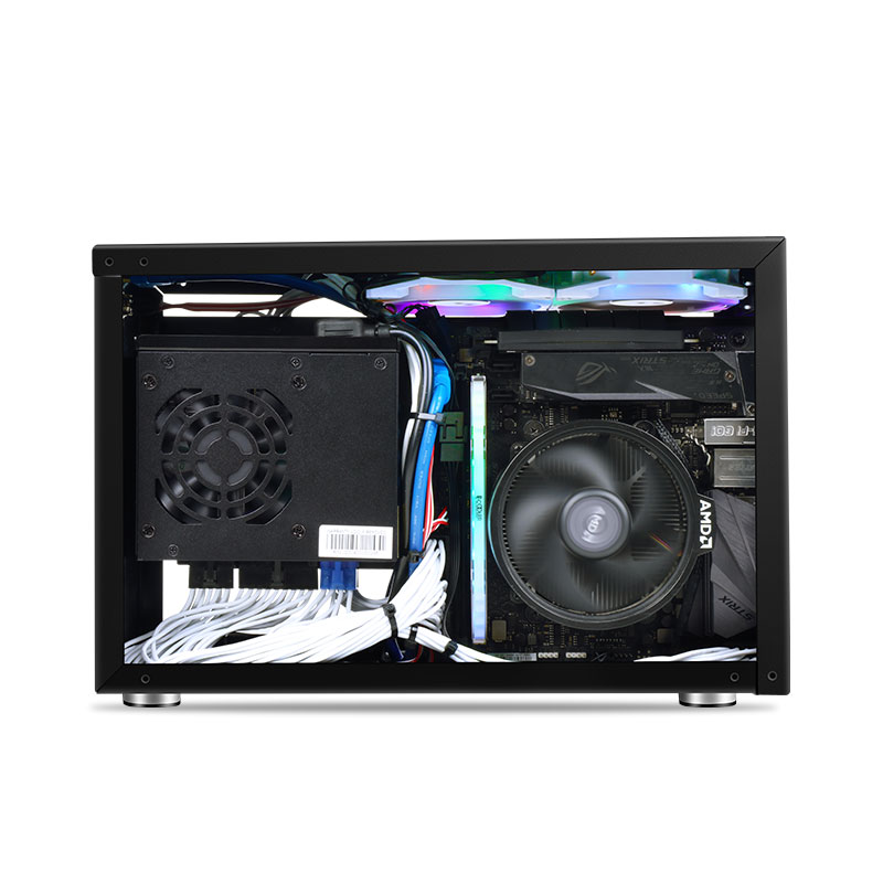 High Quality Full Mid Tower Desktop Gaming PC Computer Case Aluminum Gaming computer Game Machine Case Computer Chassis