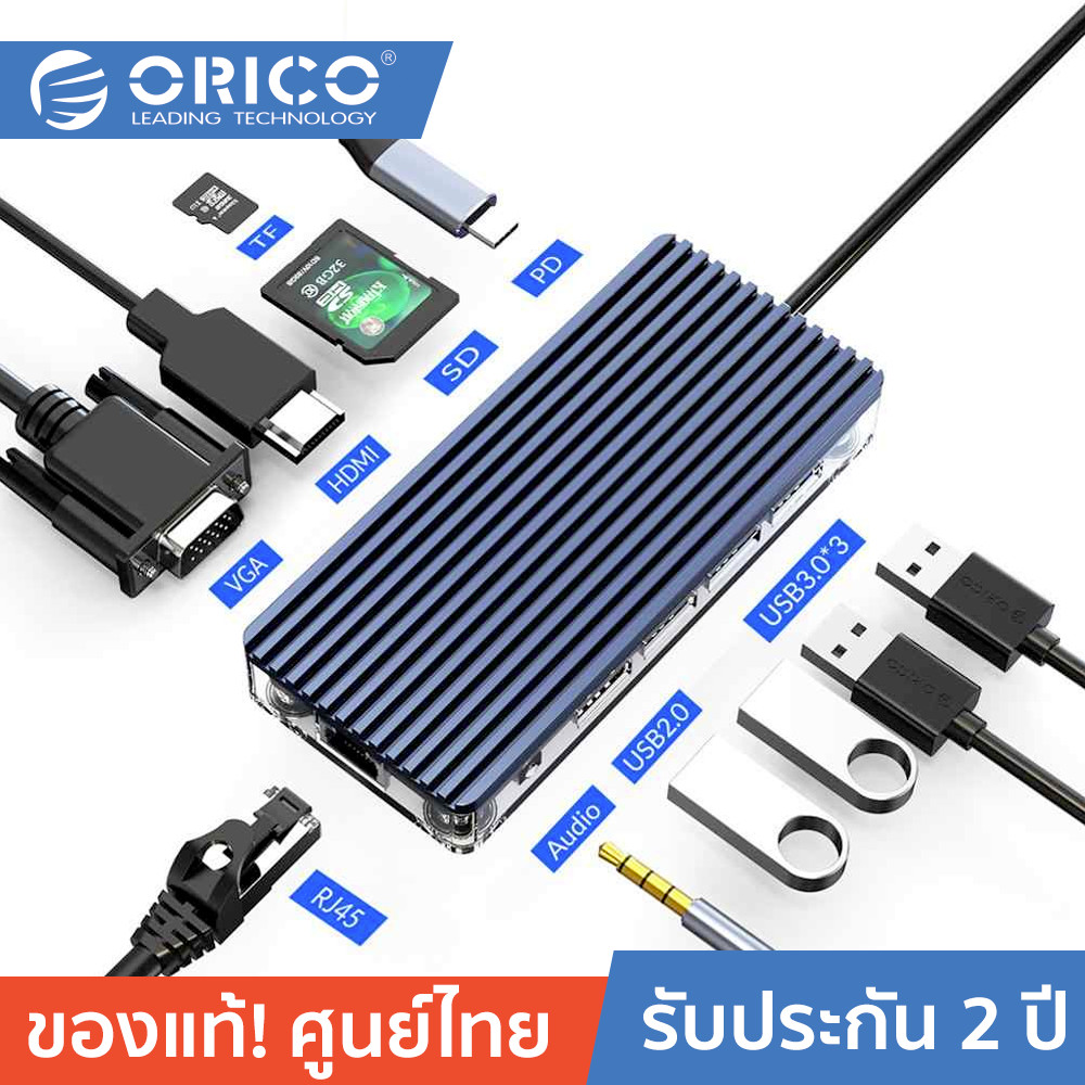 USB 3.1 Interface Type 10 In 1 Type C Hub For High Speed Data Transfer And Charging