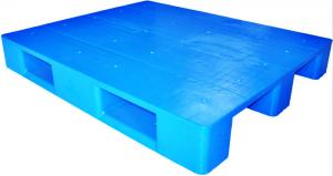 China Durable / Light Weight Recycled Plastic Pallets For Logistic , Blue / Red on sale