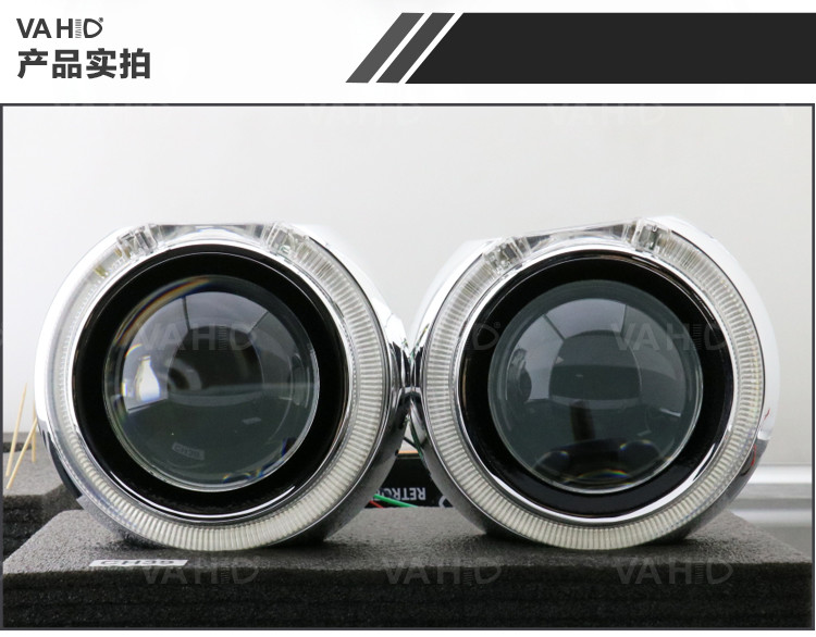 CH35 3.0inch Crystal angel eye Bixenon Car hid xenon projector kit