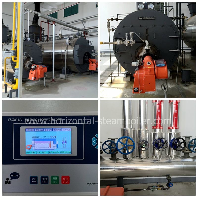 Heavy Oil Fired Steam Boiler / Safety Explosion Proof Oil Fired Condensing Boiler 4000kg/Hr