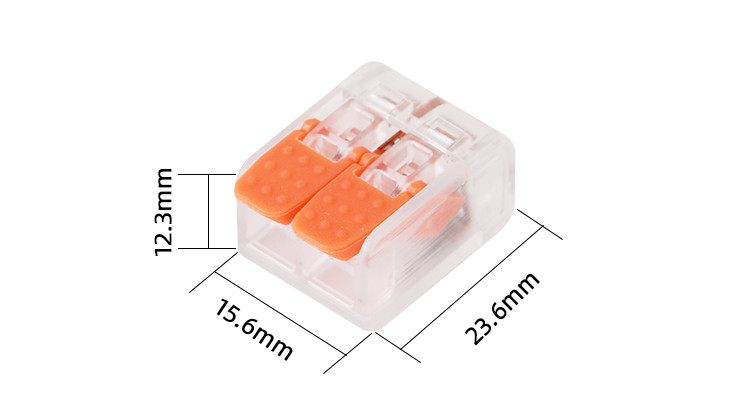 Electrical Cable PA66 6.0mm² Crimp Terminal Block Plug In Splitter