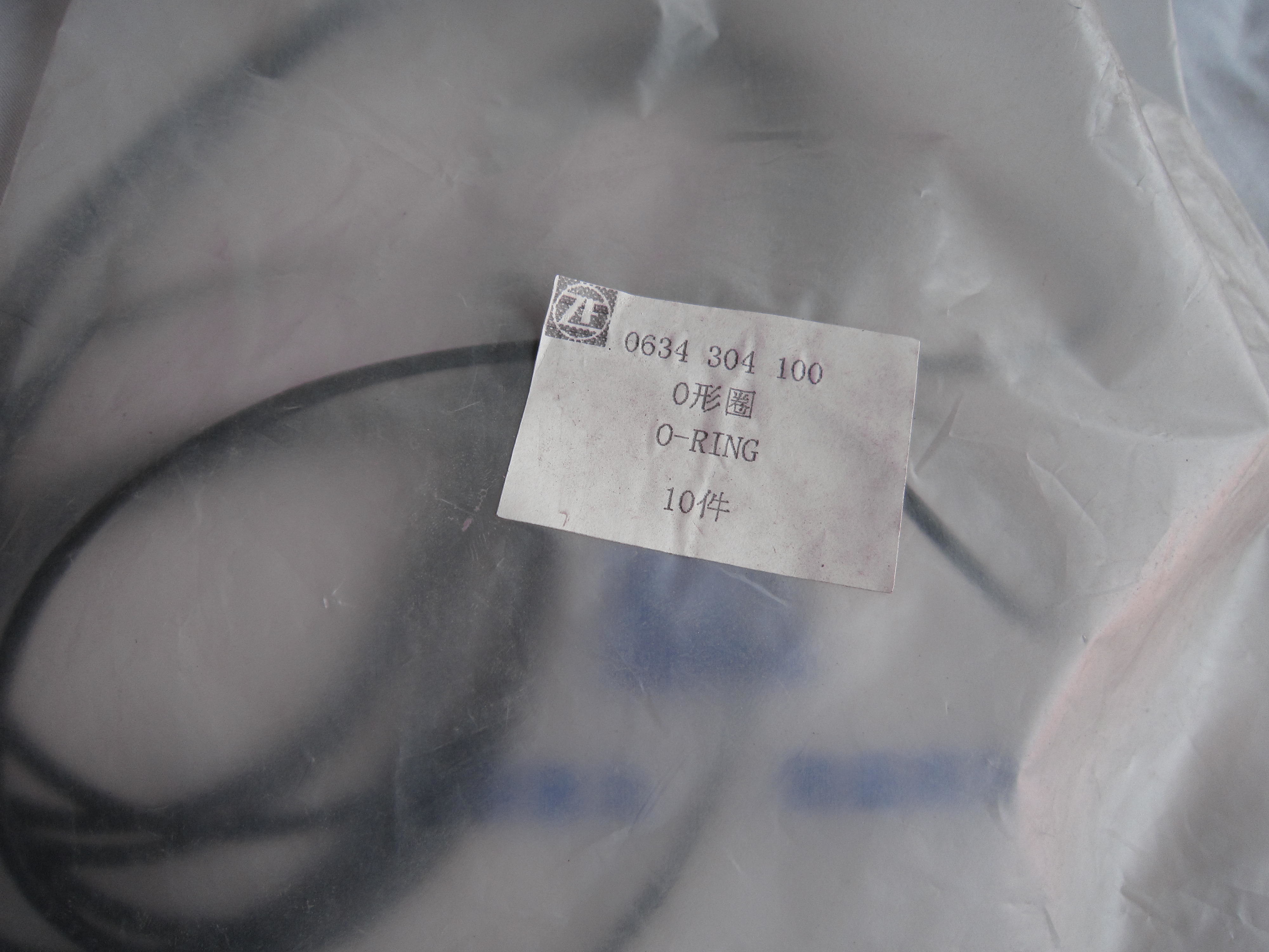 SP100062 ZF.0634304100 Hydraulic O Rings Grader Spare Parts