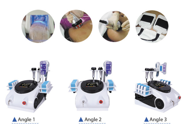 LF-236 hot sale 4 in 1 Cryo+RF+cavitation+lipo laser cryolipolysis freezing slimming machine