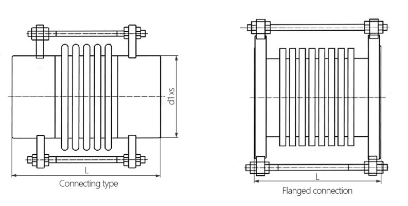 Flexible Compensator Stainless Steel Expansion Bellows SS304 SS316 Flange Metal Expansion Joint Manufacturer