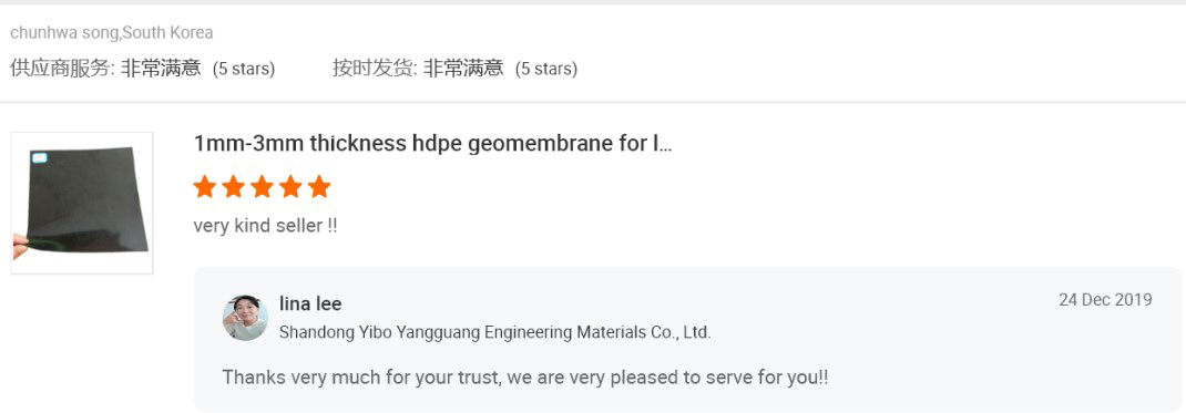 LLDPE 0.5mm Geomembrane Water Storage Membrane for Durable Black Fish Pond Liners