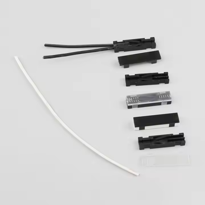 Ftth splitter 1 in 2 out fiber optic 1:2 splitter cable splitter