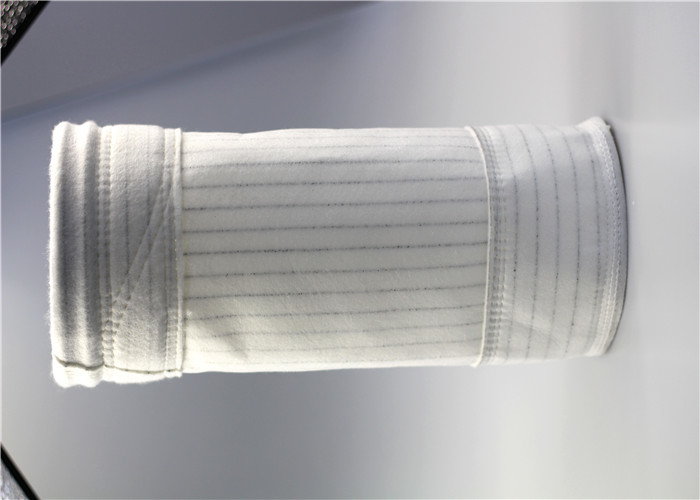 Easy Seperation Dust Collector Filter Bags Round Shape Low Energy Cunsumption