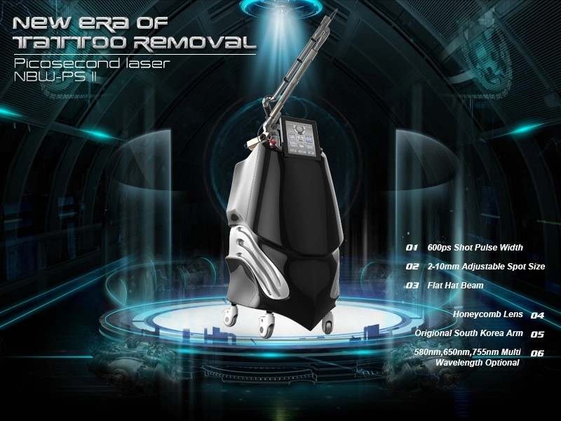2019 professional 600ps picosure picosecond Q Switched nd Yag Laser tattoo removal machine