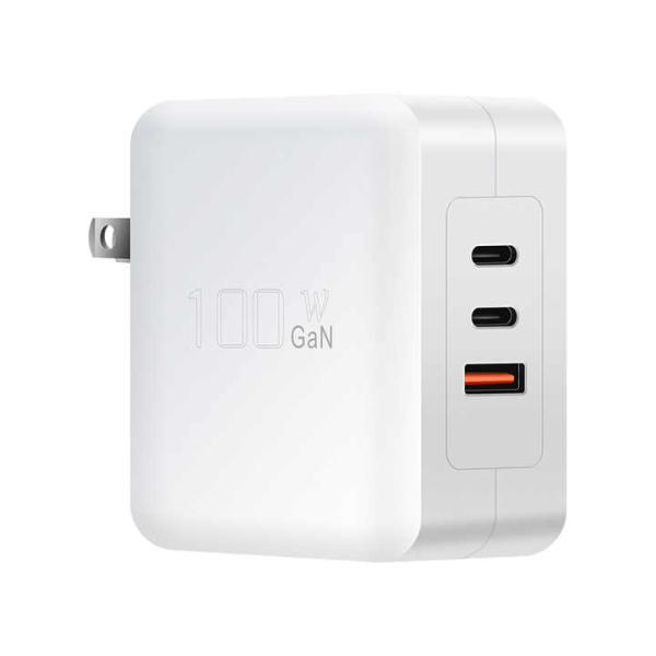 100W GaN USB-C PD Fast Charger with US Plug