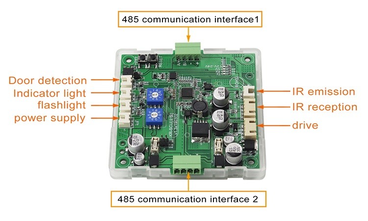 ROHS Lock Control System , 60mA Electronic Door Entry System