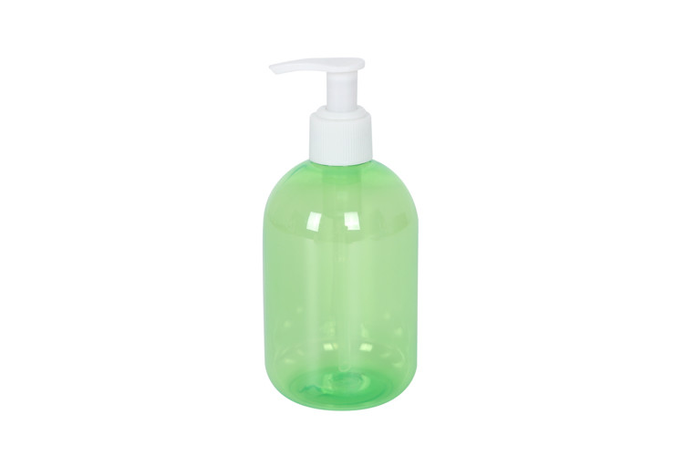300ml Shampoo Bottle Hand Sanitizer Pump Bottle Od 68mm Gold Hot Stamping