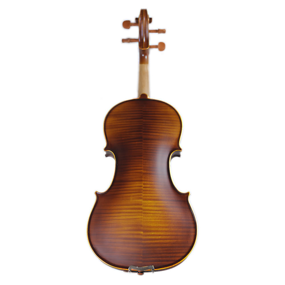 Professional golden yellow natural flame maple handmade violin VA-303 caterina middle grade Handmade violin