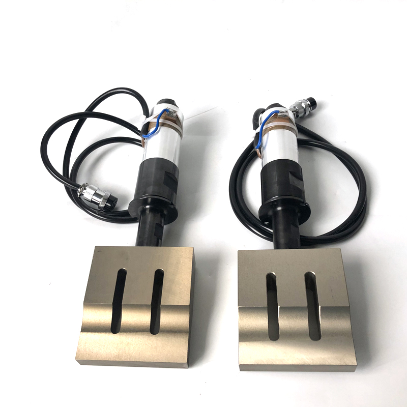 Disposable Medical Face Masks 2000W/1800W Ultrasonic Welding Transducer with Horn