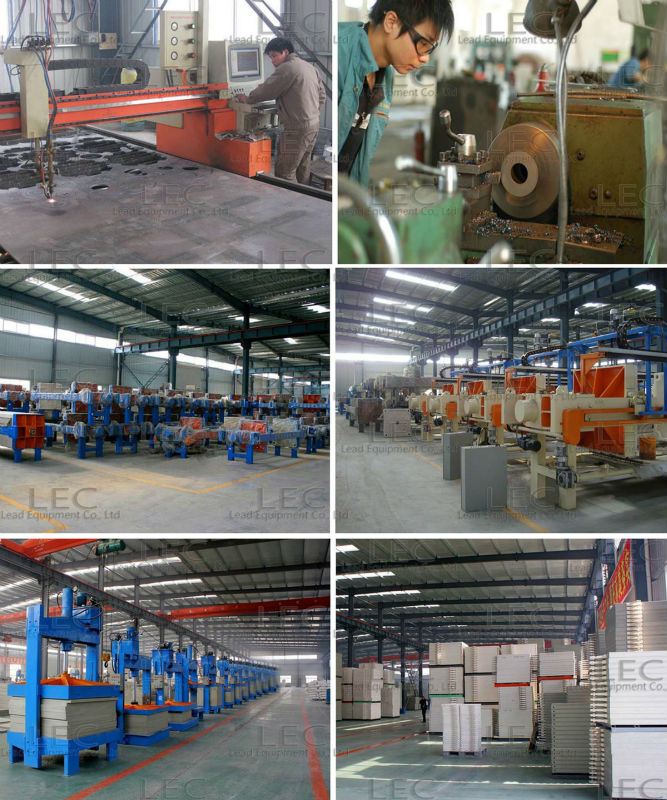 550 mm Plate Stainless Steel plate and frame filter press