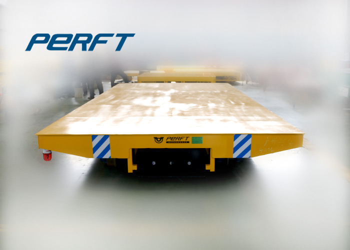 transfer trolley on track 
