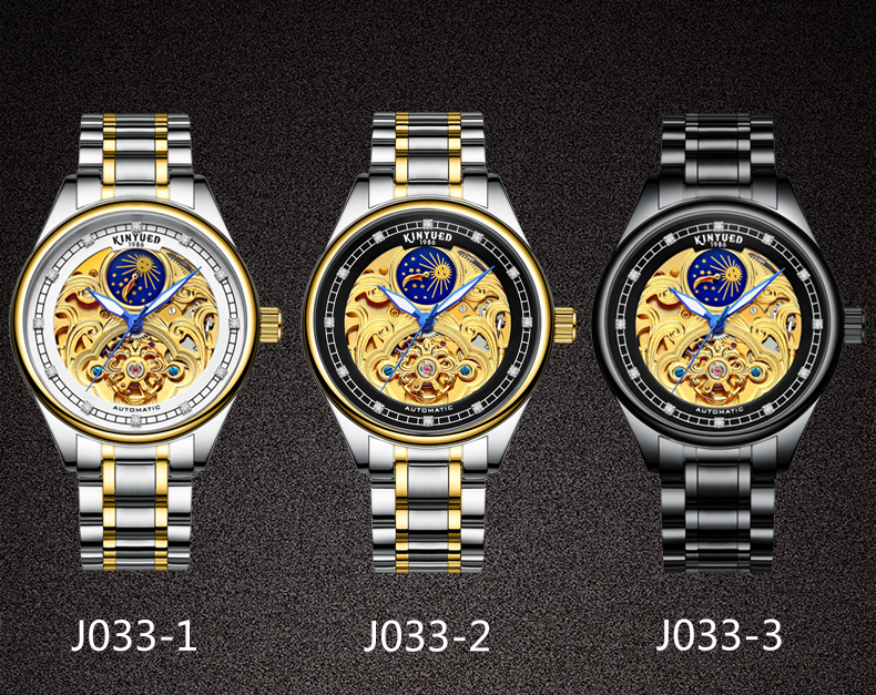Modern Luxury Mechanical Watches Crystal Diamond Mechanical Wrist Watch