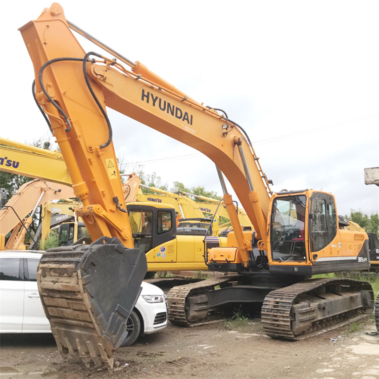Shanghai Used Hyundai 305LC-9 Excavator with Original Hydraulic Valve and Performance