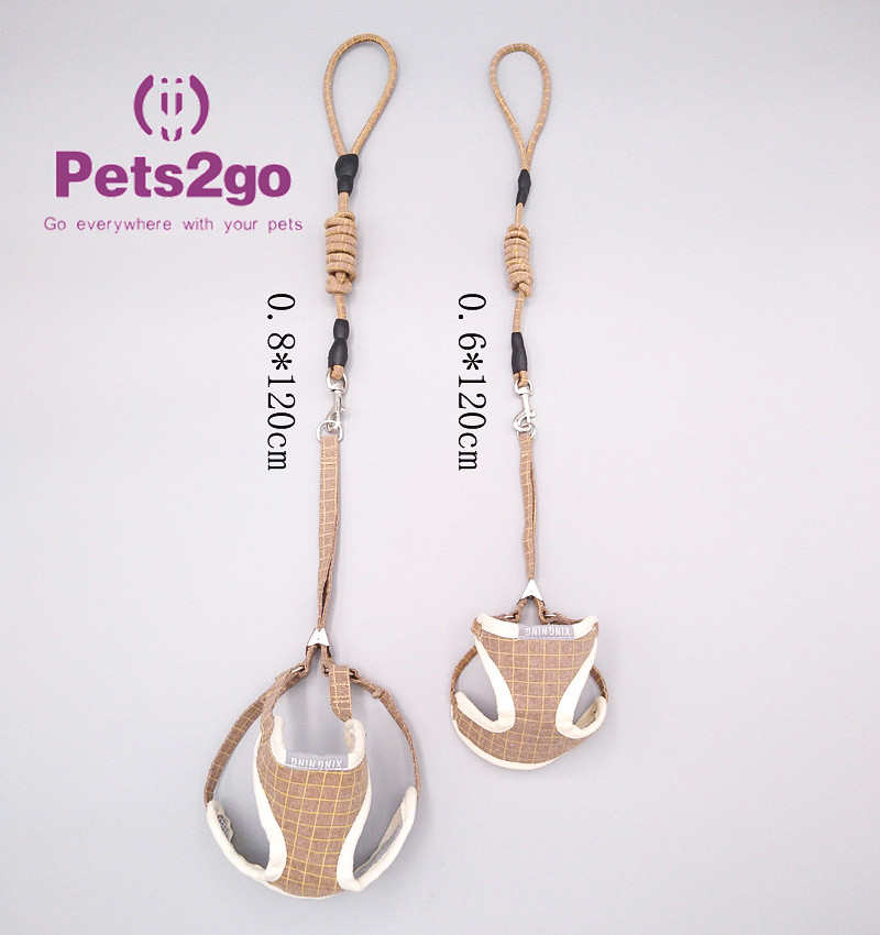 Alloy Fastener 1.5cm*120cm Pet Traction Rope