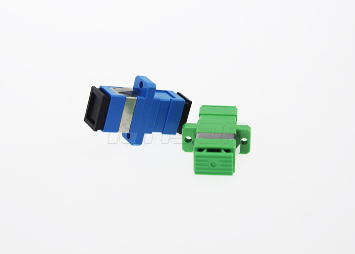 Low Insertion Loss Fiber SC Connector , Multimode OM3 Simplex Fiber Optic Connector