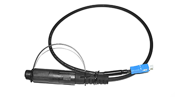 Outdoor FTTA Fiber Optic Patch Cable IP67 With Hoptic Connector