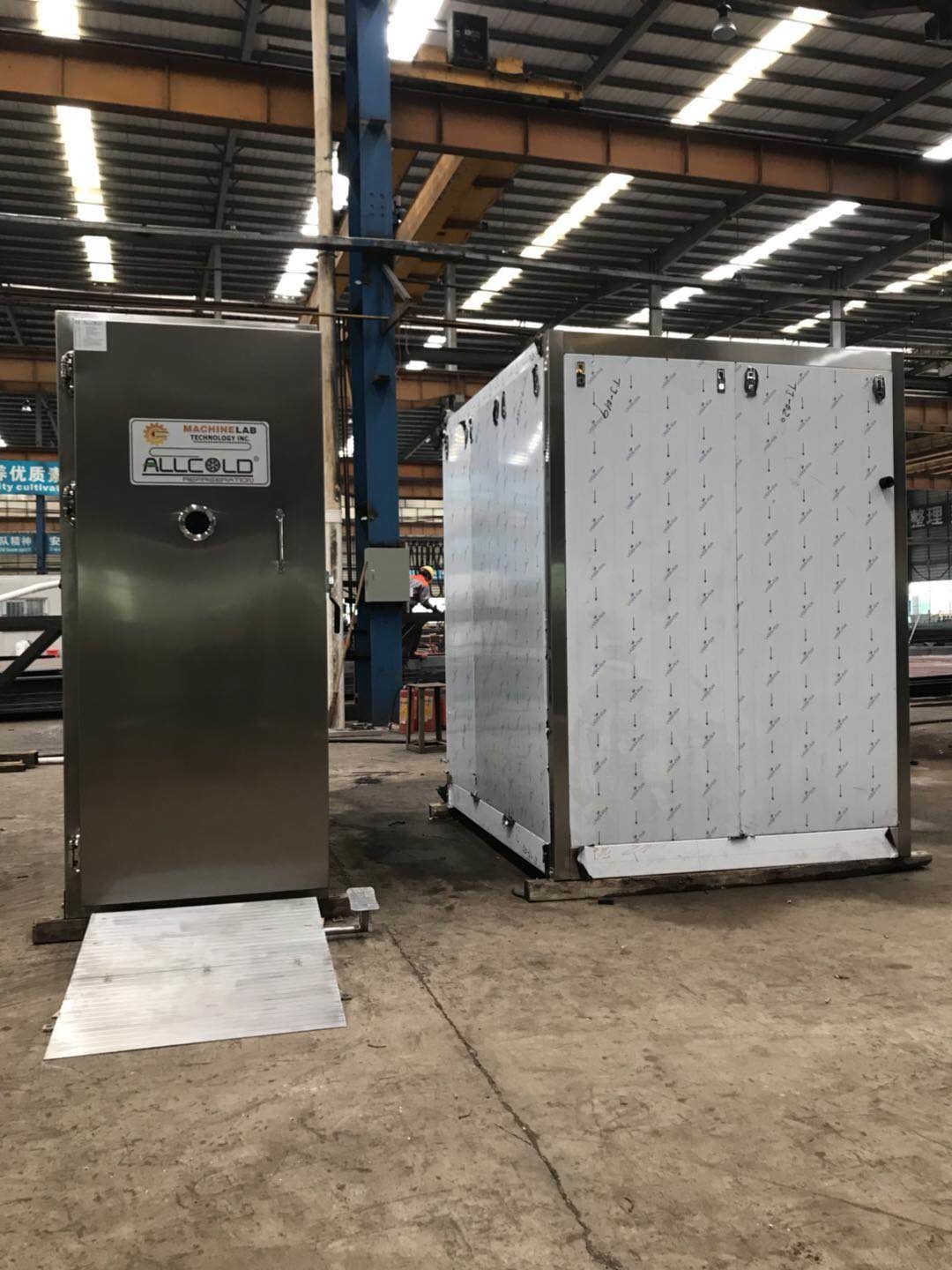 16.5KW 3P PLC Control R404A Bread Vacuum Cooler