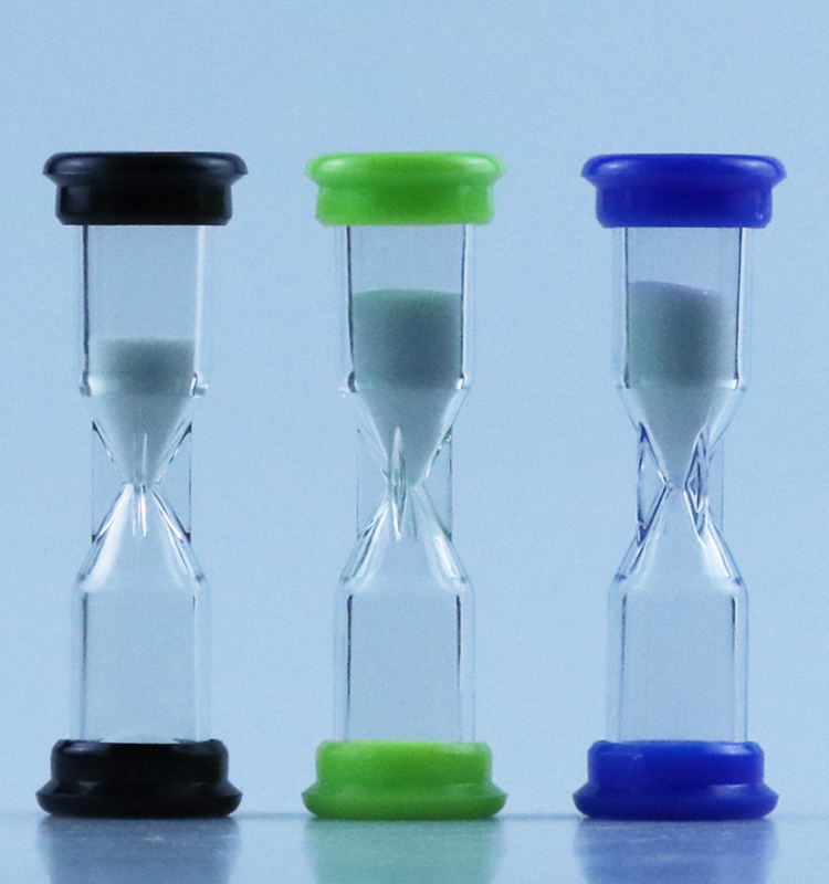 30 Second One Minute Hourglass Timer , Plastic Board Game Timer