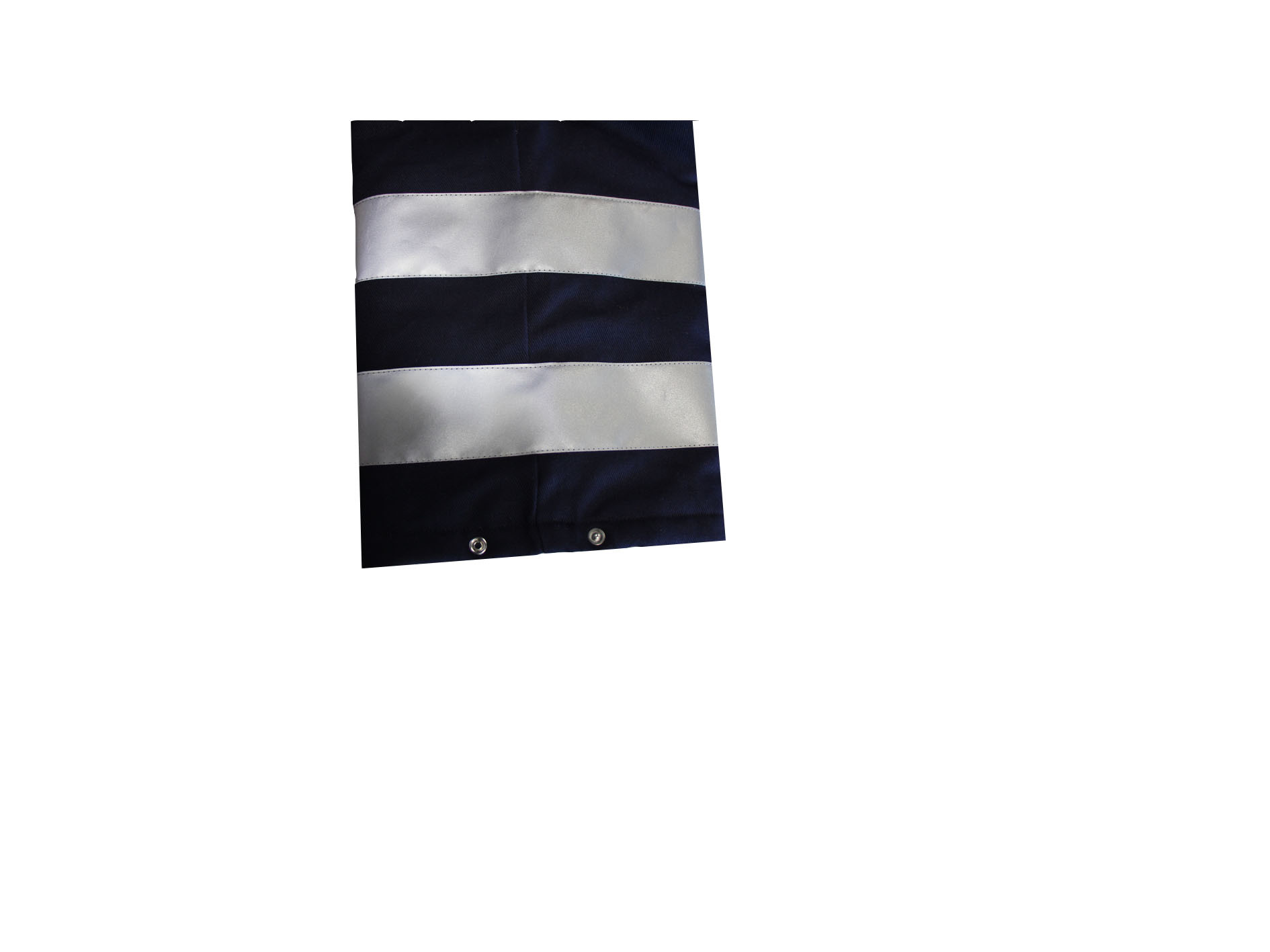 Cotton 320GSM Quilted Workwear Bib Overalls 3M 9910 Silver Reflective Strips