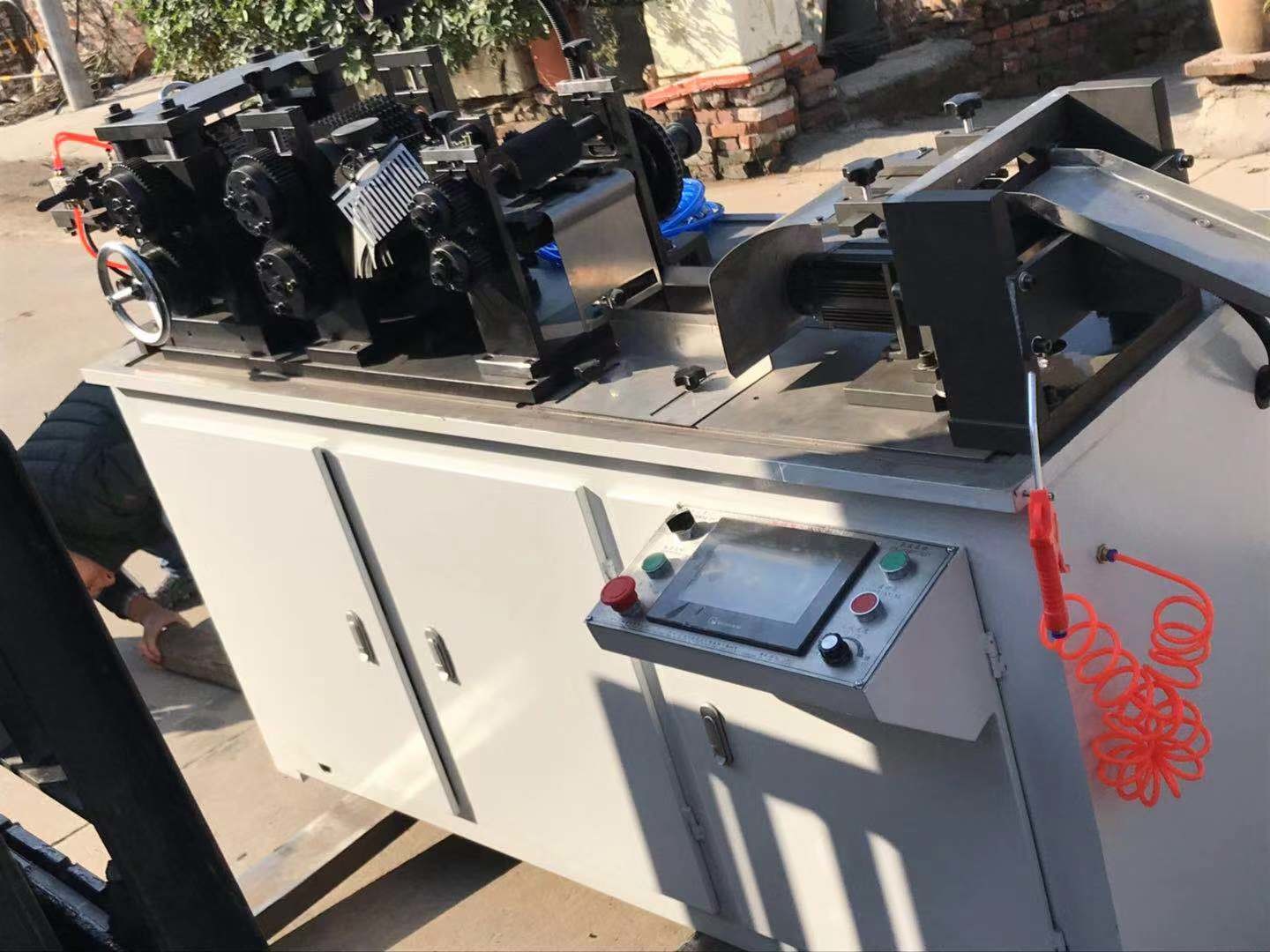 8mm High Radiator Fin Forming Machine