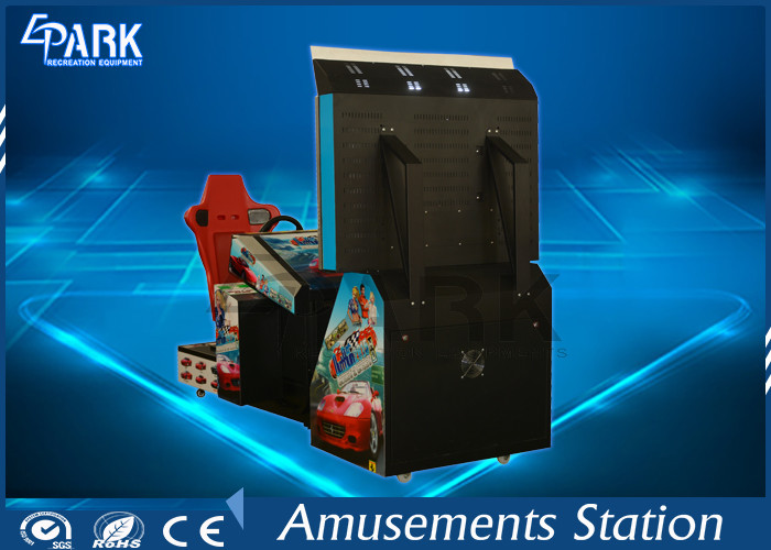 42 Inch Outrun Car Racing Game Machine With Colorful LED Screen For Adults