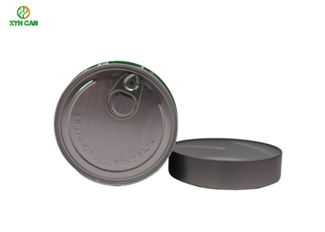 Coffee Tin Can Glossy Lamination Matting Printed Metal Transparent Antirust Oil