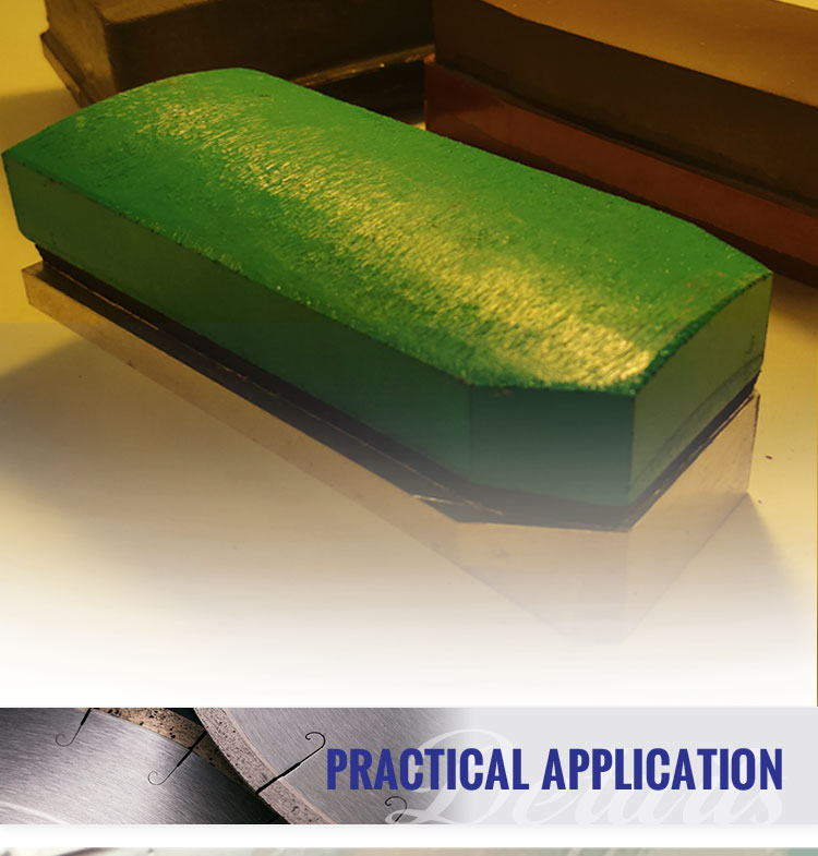 Long Service Life Diamond Resin Fickert for Customized Granite Abrasive Polishing